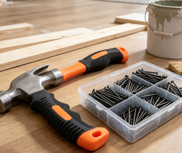 Picture Hanging Kit: Includes Hammer and 415 Hardware Accessories